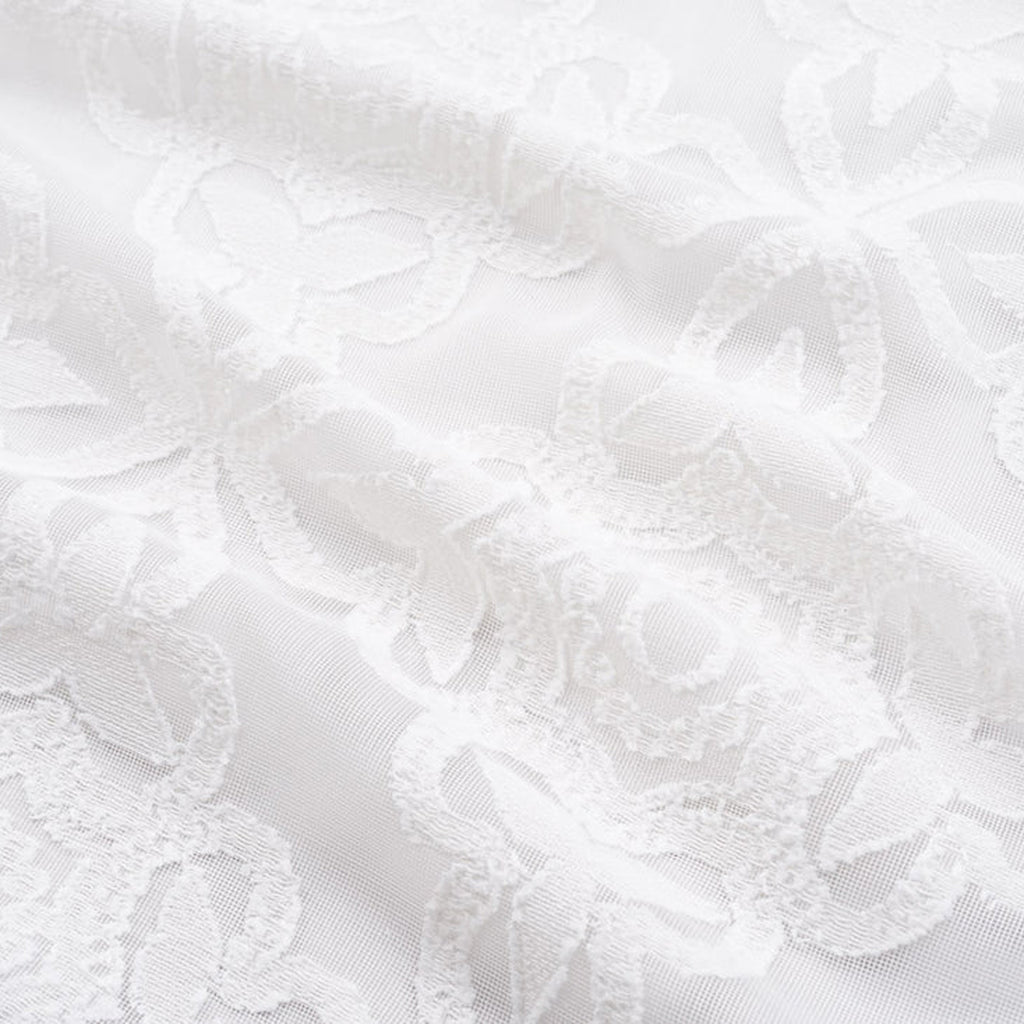 Lina Madras Slot Top Cafe Curtain