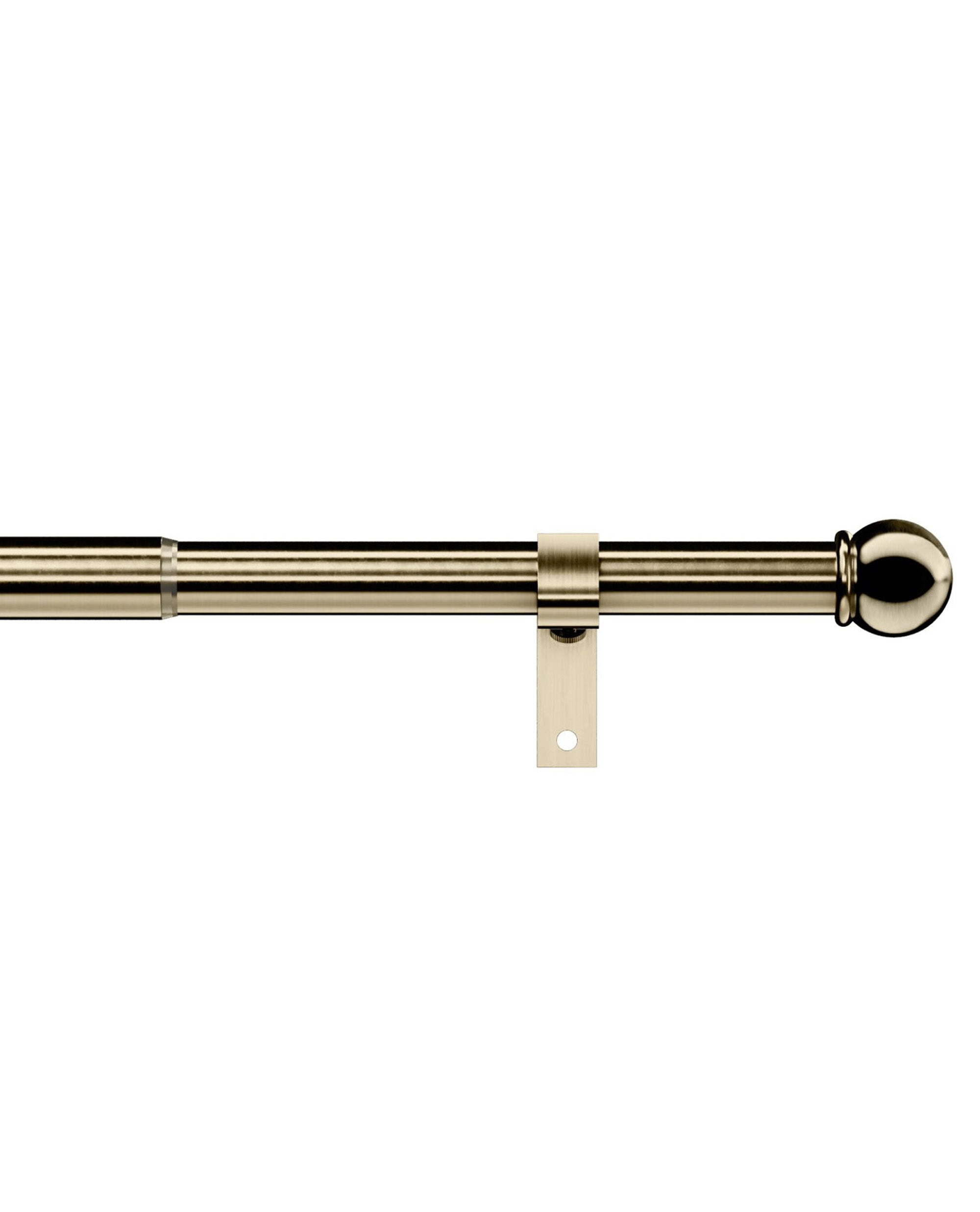 Extendable Metal Cafe Rod Antique Brass 10-13mm