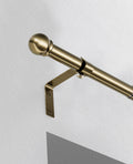 Extendable Metal Cafe Rod Antique Brass 10-13mm