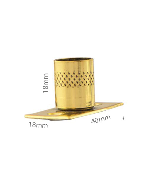 The Henry Brass Recess Fix Cafe Rod 12mm