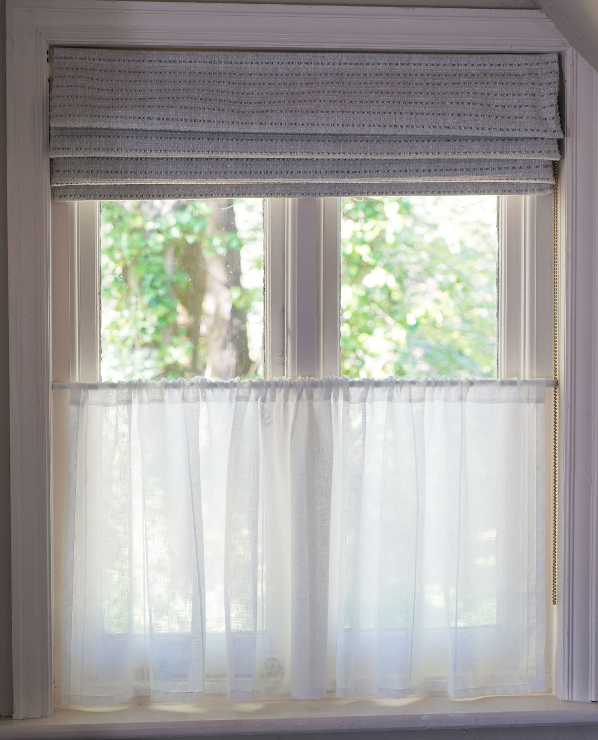 Corrado Slot Top Cafe Curtain