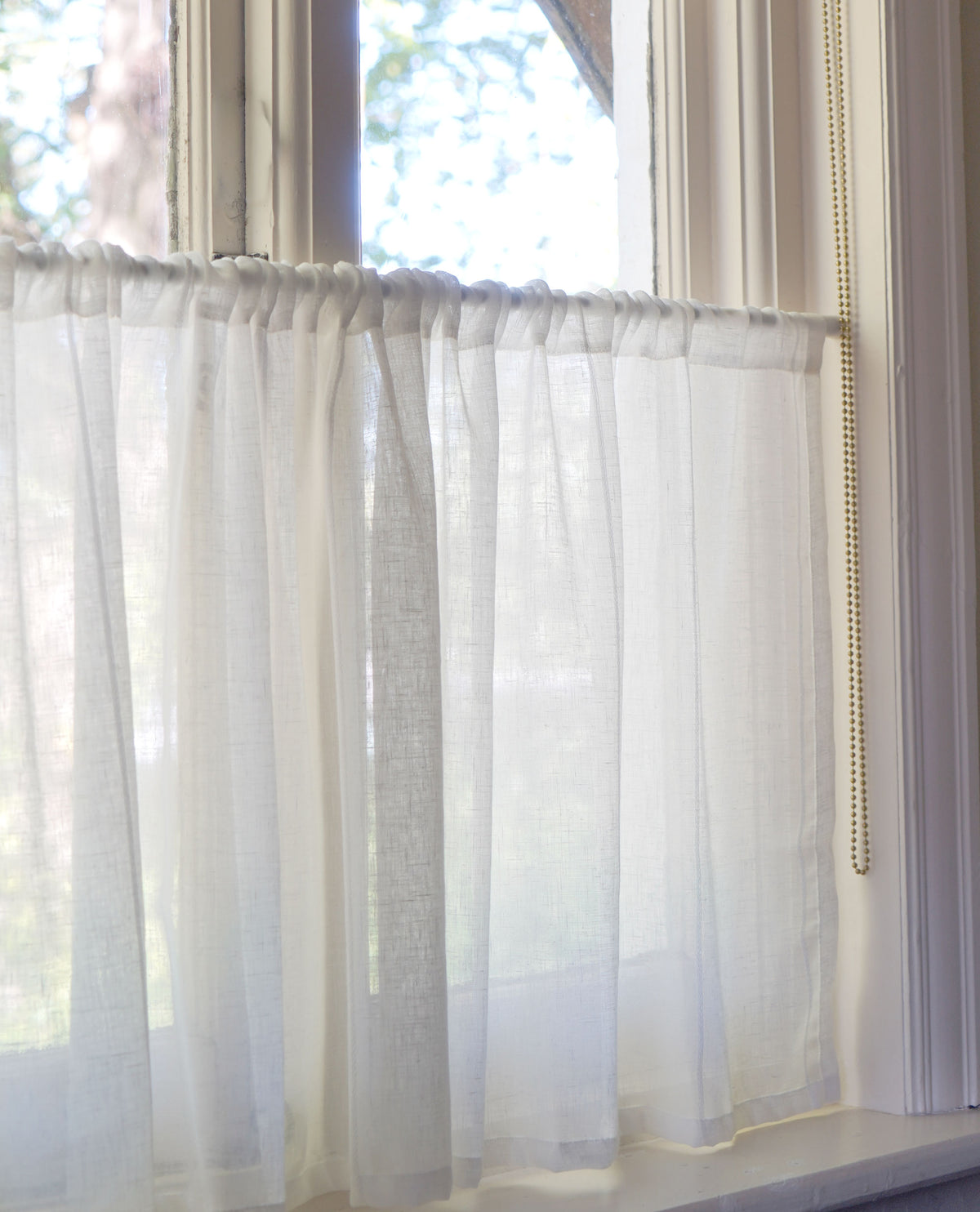 Corrado Slot Top Cafe Curtain