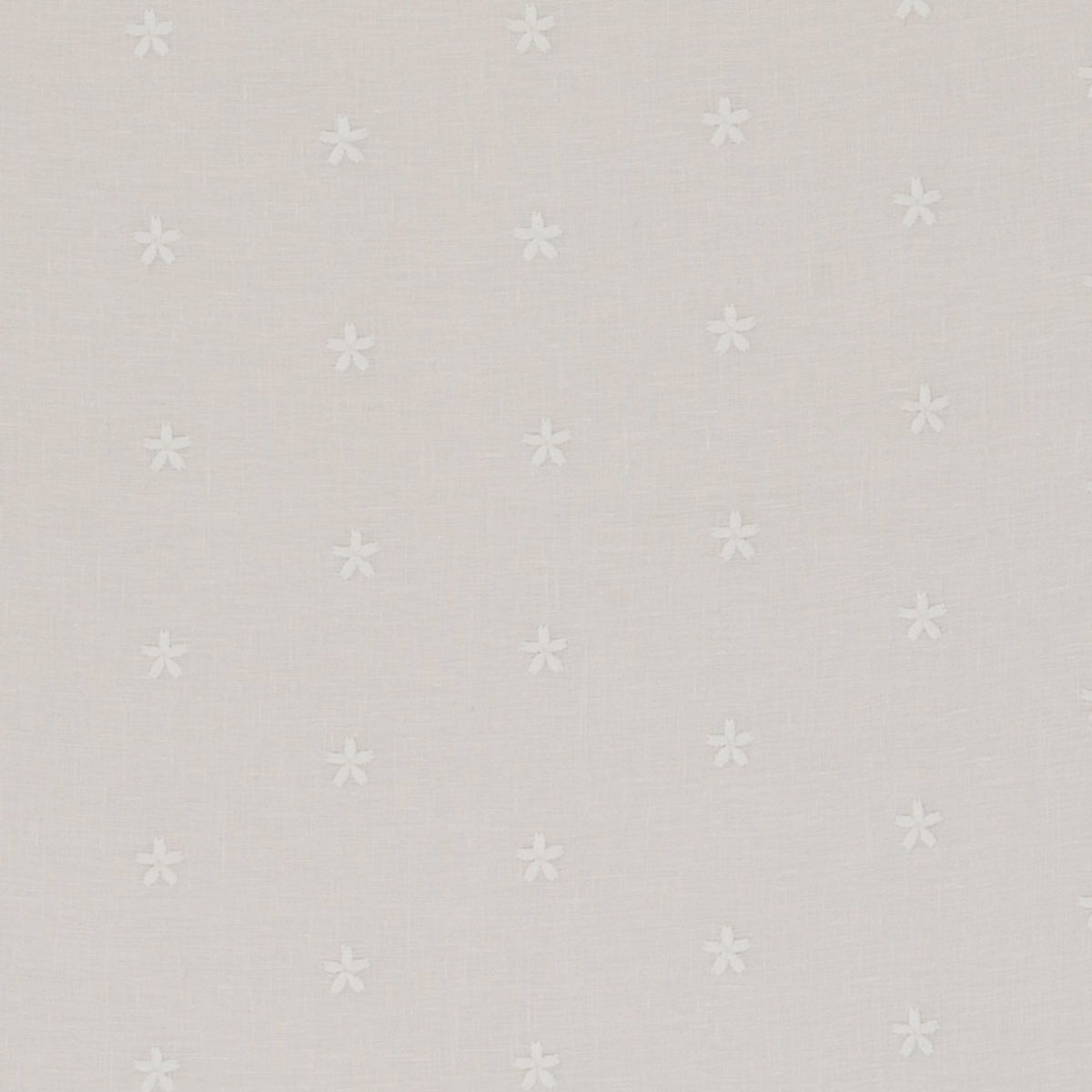 Mitton Daisy Ivory Slot Top Cafe Curtain