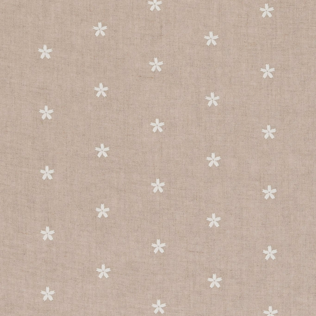 Mitton Daisy Natural Tape Top Café Curtain