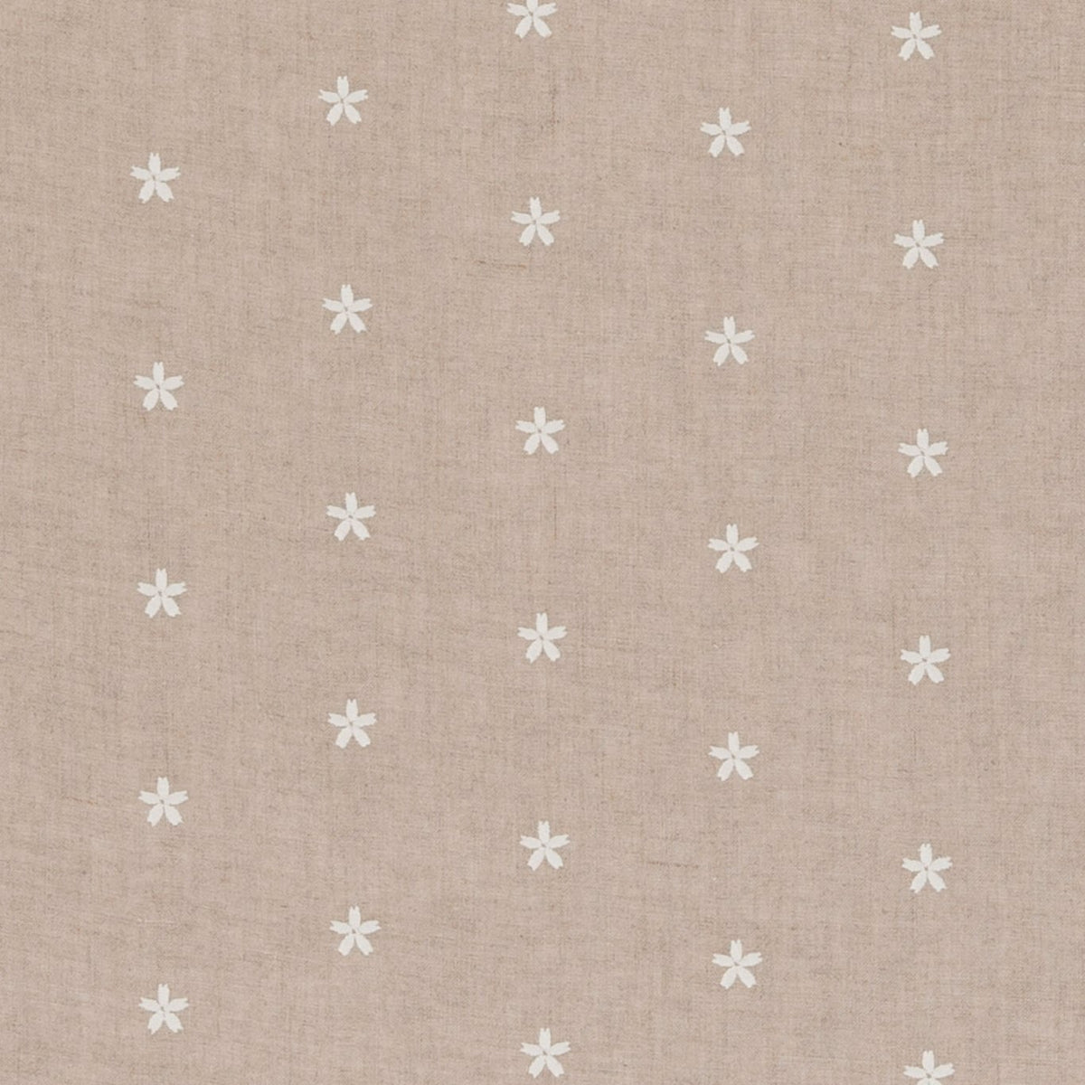 Mitton Daisy Natural Tape Top Café Curtain