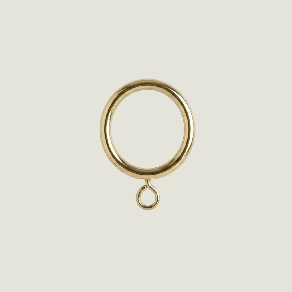 The Henry 28mm Brass Cafe Rod Ring