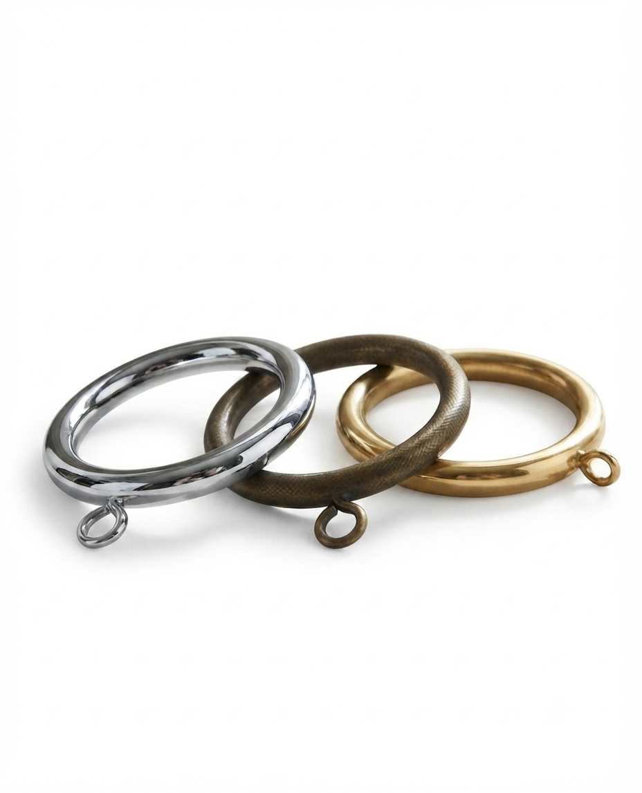 The Henry 28mm Brass Cafe Rod Ring