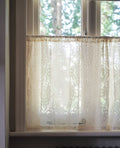 Lina Madras Slot Top Cafe Curtain