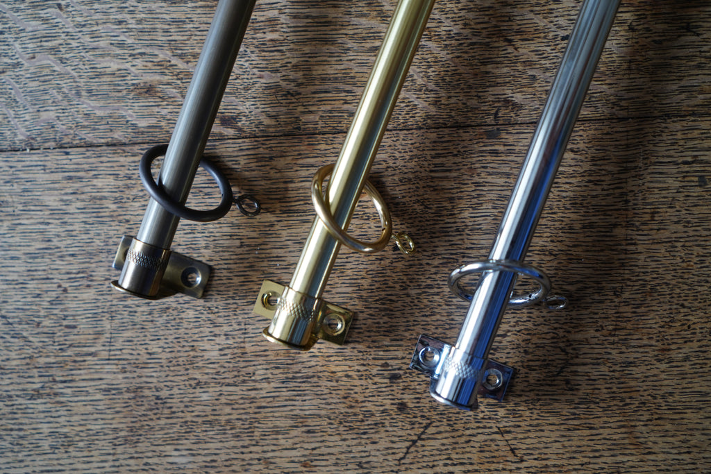 The Henry Brass Face Fix Cafe Rod 12mm