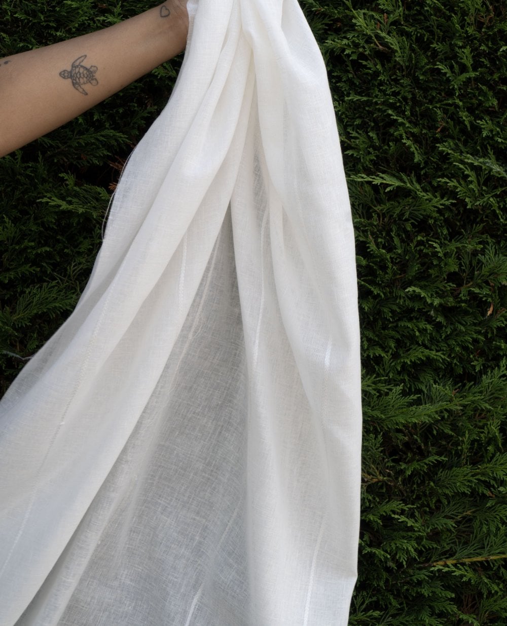 Corrado Ivory Slot Top Cafe Curtain
