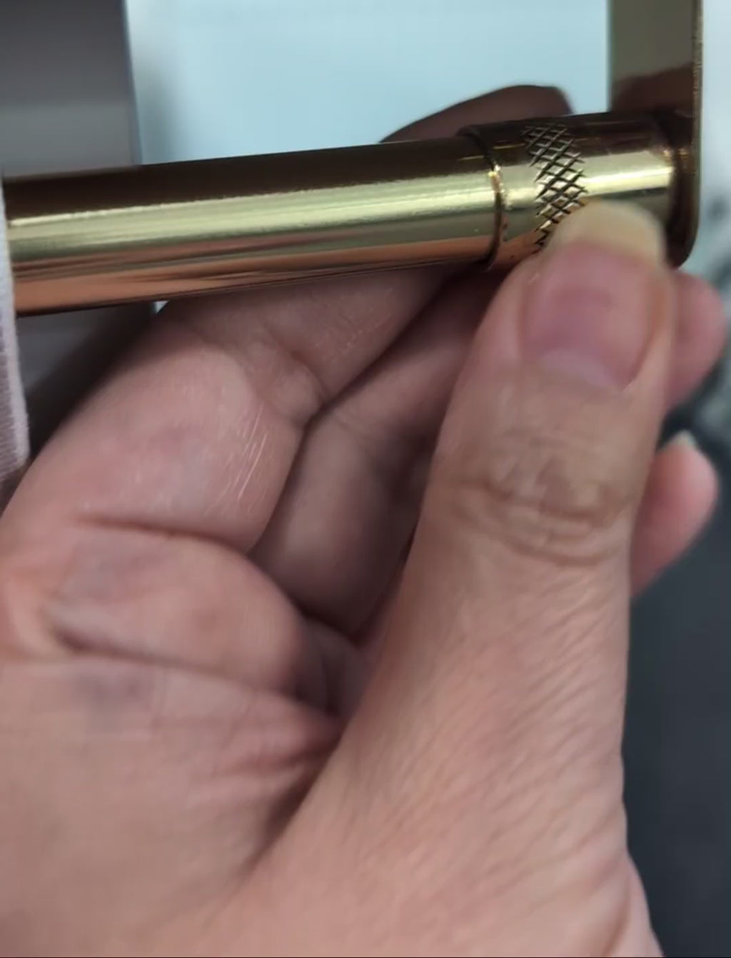 The Henry Brass Face Fix Cafe Rod 12mm