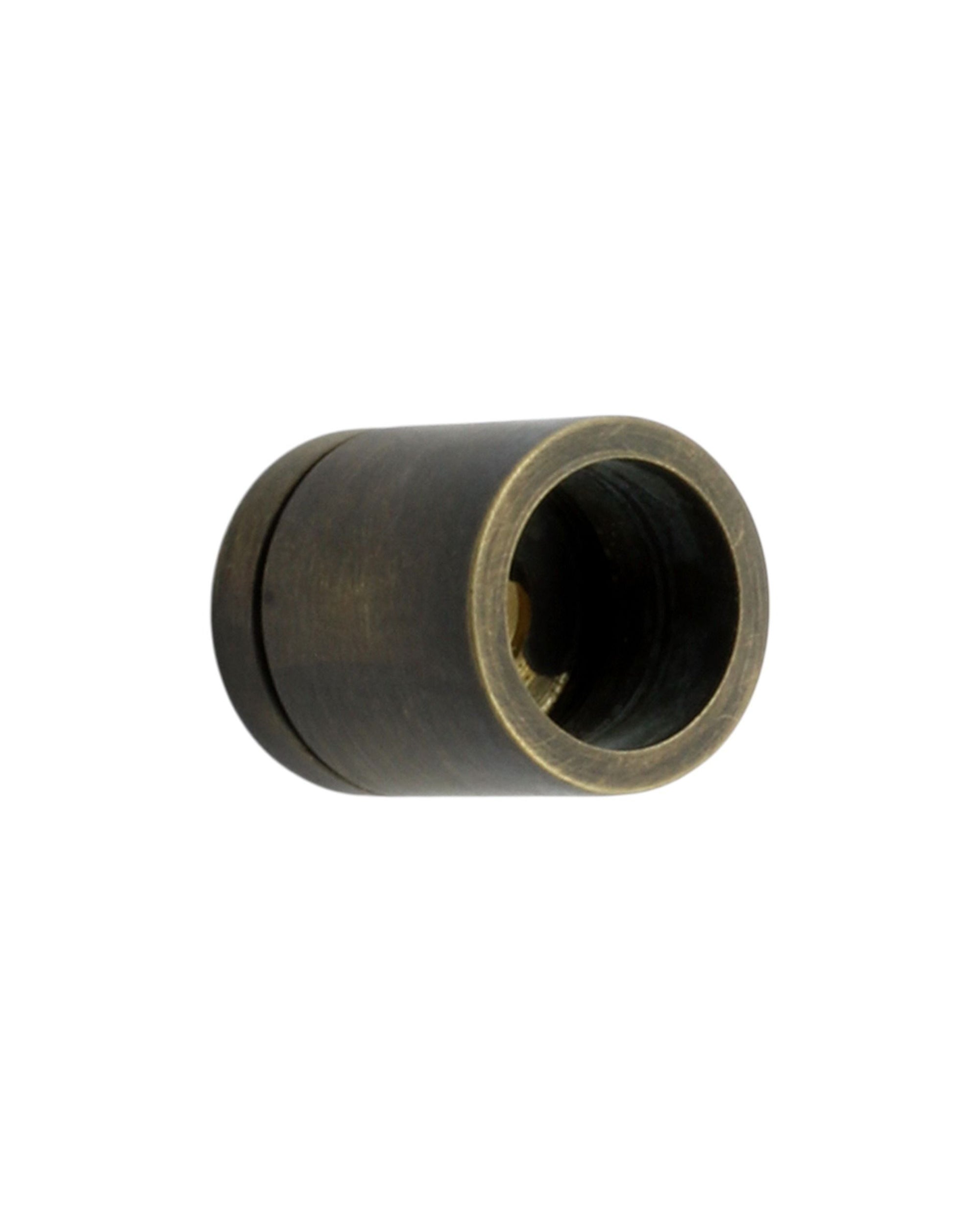 The Oscar Solid Antique Brass Recess Fix Cafe Rod
